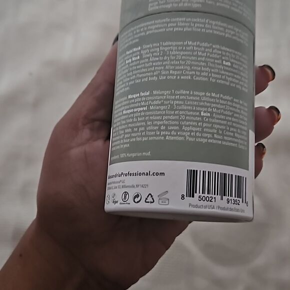 Alexandria Professional Mud Puddle Hungarian Wellness Mud 4oz - Picture 10 of 16